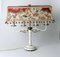 Lampada da tavolo Hollywood Regency con paralume con mappamondo, anni '50, Immagine 7