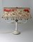 Lampada da tavolo Hollywood Regency con paralume con mappamondo, anni '50, Immagine 11