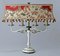 Hollywood Regency Table Lamp with World Map Lampshade, 1950s 1