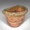 Mid-Century Italian Terracotta Demi-Lune Planter, 1960s 2