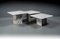 Carrara Marble Nesting Coffee Tables, Italy, 1960s, Set of 3, Image 7