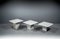 Carrara Marble Nesting Coffee Tables, Italy, 1960s, Set of 3 10