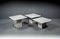 Carrara Marble Nesting Coffee Tables, Italy, 1960s, Set of 3 8