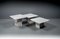 Carrara Marble Nesting Coffee Tables, Italy, 1960s, Set of 3, Image 2