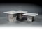 Carrara Marble Nesting Coffee Tables, Italy, 1960s, Set of 3 1