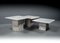 Carrara Marble Nesting Coffee Tables, Italy, 1960s, Set of 3, Image 1