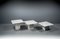 Carrara Marble Nesting Coffee Tables, Italy, 1960s, Set of 3 14