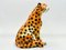 Escultura de guepardo italiana vintage de cerámica, años 60, Imagen 4