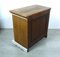 Small German Sideboard Cabinet in Oak and Antique White Paint, 1880s, Image 7