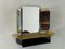 Mid-Century Modernist Tri-Fold Vanity Wall Mirror in the style of Mathieu Matégot, 1950s, Image 6