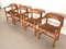 Vintage Dining Chairs in Pine and Paper Cord by Rainer Daumiller, 1970s, Set of 4 12