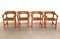 Vintage Dining Chairs in Pine and Paper Cord by Rainer Daumiller, 1970s, Set of 4, Image 15