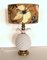 Lámpara de mesa italiana en piña de cerámica, años 70, Imagen 12