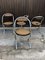 Vintage Italian Dining Table and Chairs, 1970s, Set of 5 9