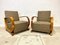 Vintage Art Deco Lounge Chairs, 1930s, Set of 2 1