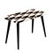 Table Basse avec Motif Op Art, 1960 1