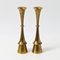 Danish Brass Candleholders from Hyslop, Set of 2 2