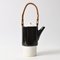 Black and White Tea or Coffee Pot by Jindriska Radova for Keramo Kozlany, 1960s, Image 1