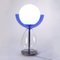 Cioppo Table Lamp in Transparent and Blue Murano Glass by Bottega Veneziana, Image 2