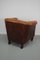Vintage Dutch Cognac Leather Club Chair, Image 9