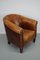 Vintage Dutch Cognac Leather Club Chair 7