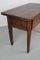 Antique Spanish Rustic Farmhouse Chestnut Side Table / Console, 18th Century, Image 15