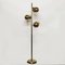 Brass-Plated Adjustable 3-Spot Floor Lamp attributed to Underwriters Laboratories, 1980s 5