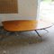 Metal Antler Legged Coffee Table with Oak Top, 1990s 1