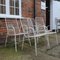Italian White Garden Chairs attributed to Emu, 1960s, Set of 4, Image 6