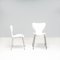 Chaises de Salle à Manger 3107 Série 7 Blanches par Arne Jacobsen pour Fritz Hansen, 2011, Set de 4 3
