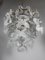 Vintage Interlocking Glass Panels Chandelier from Mazzega, 1960s, Image 12