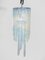 Lampadario vintage in vetro opalescente di Carlo Nason per Mazzega, anni '60, Immagine 7