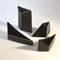 Minimalist Triangular Black and White Ceramic Bowls and Vases, 1980s, Set of 8 2