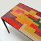 Mosaic Coffee Table with Abstract Pattern, 1960s, Image 7
