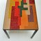 Table Basse en Mosaïque avec Motif Abstrait, 1960s 5