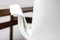 White Leather Bird Desk Chairs by Fabricius & Kastholm for Kill, 1960s, Set of 3, Image 4