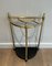 Rounded Brass Umbrella Stand, 1890s 1