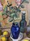 Schwedischer Künstler, Vase mit Kamelien, 20. Jh., Öl auf Leinwand, Gerahmt 13