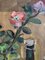 Swedish Artist, Vase with Camellias, 20th Century, Oil on Canvas, Framed 8