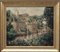 Knaresborough, metà del XX secolo, olio su tela, con cornice, Immagine 1