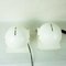 White Bugia Table Lamps attributed to Giuseppe Cormio for Guzzini, Italy, 1970s, Set of 2, Image 10