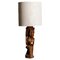 Sculpted Table Lamp attributed to Gianni Pinna, Italy, 1970s, Image 1