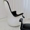 Culbuto Armchair with Pouf by Marc Held for Knoll International, 1970s, Set of 2 3