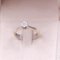 Vintage 18k White Gold Diamond Ring, 1970s, Image 3