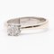 Vintage 18k White Gold Diamond Ring, 1970s 4
