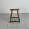 Vintage Rustic Wooden Stool, Image 2