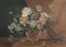 Raffaele Baldi, Blumenvase, 1890, Temperamalerei auf Holz, gerahmt 2