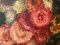 Fleurs, Fin du 19ème Siècle, Peinture à l'Huile sur Toile, Encadrée 4