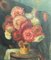 Fiori, Fine XIX secolo, Dipinto ad olio su tela, Con cornice, Immagine 2