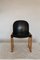 Dialogo Black Leather Chair by Tobia Scarpa for B&B, 1970s 6